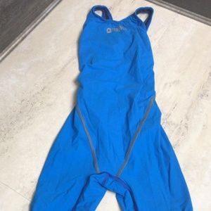 Arena Adult Blue Wrestling suit Small